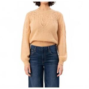 NEW ISABEL MARANT jenia knit pullover in caramel